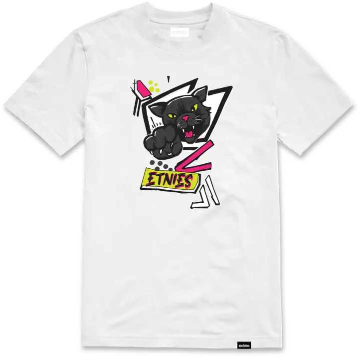 Etnies Puma tee white – men’s skate clothes