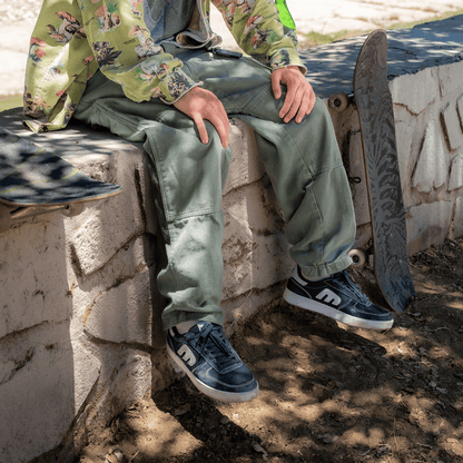 Etnies Navy Cupsole Skate Shoes – Emerson x Fos