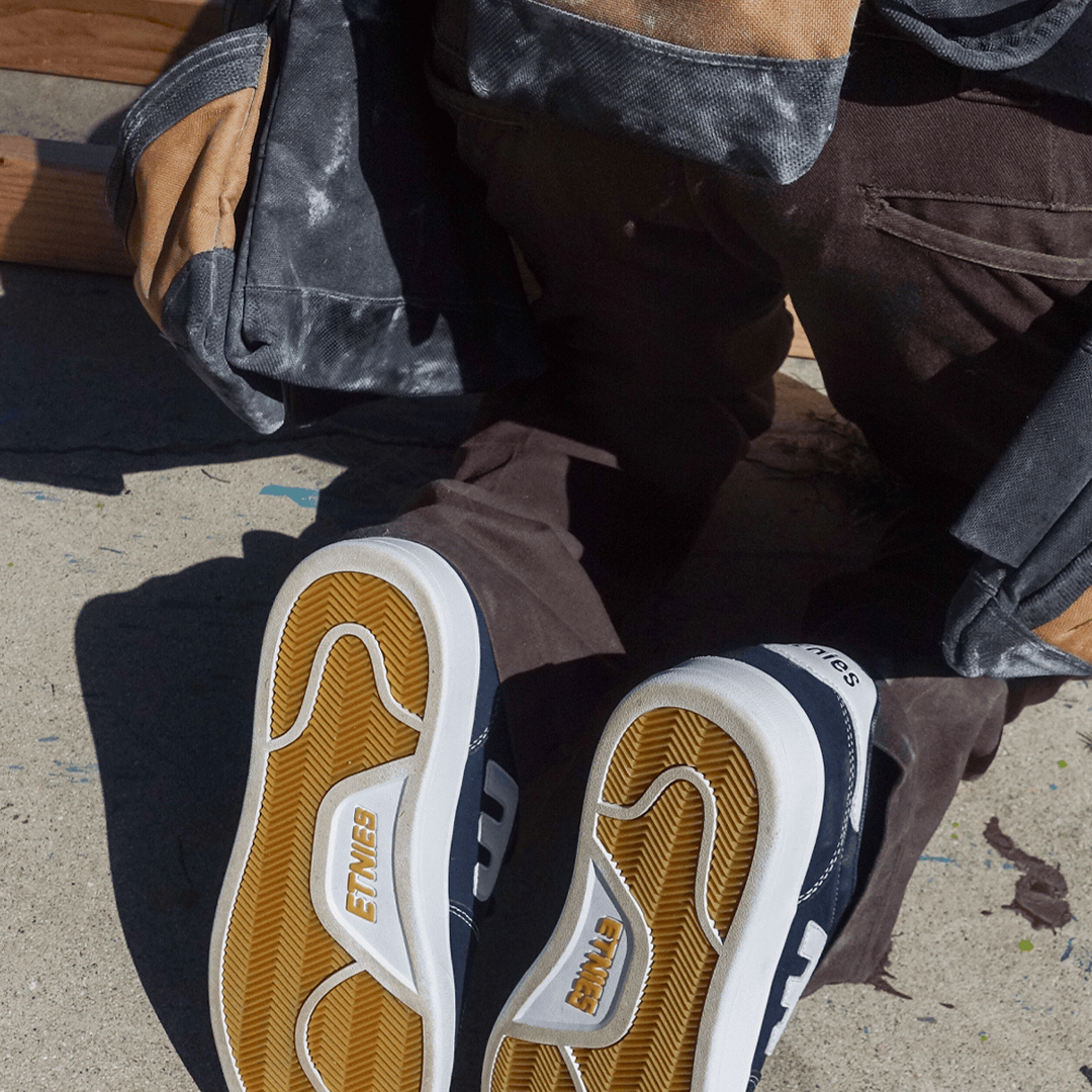 Etnies Navy Cupsole Skate Shoes – Emerson x Fos