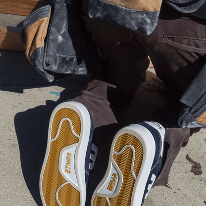 Etnies Navy Cupsole Skate Shoes – Emerson x Fos