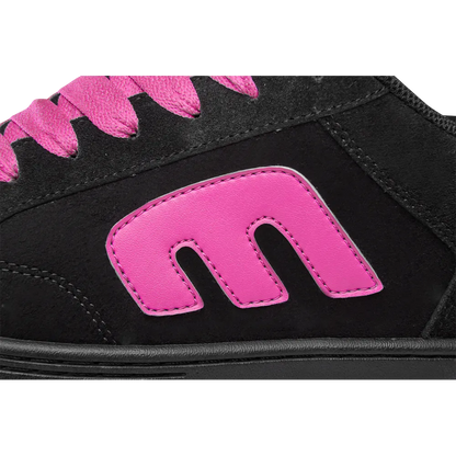 Etnies Black/Pink Chunky Skate Shoes – Kingpin 2K