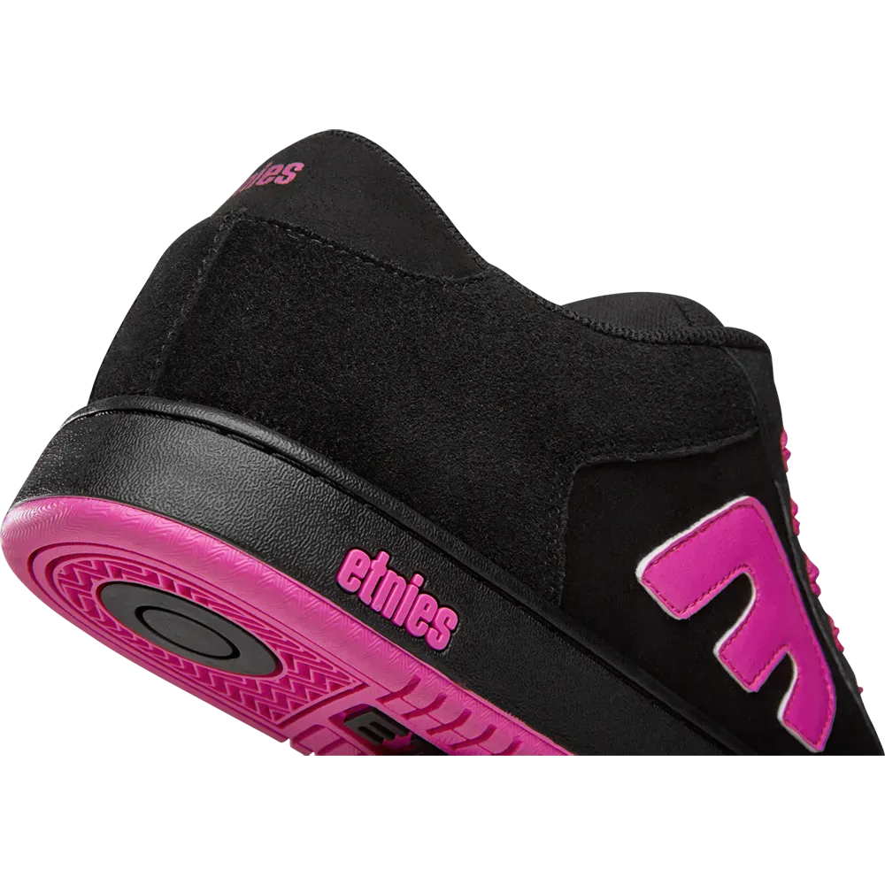 Etnies Black/Pink Chunky Skate Shoes – Kingpin 2K