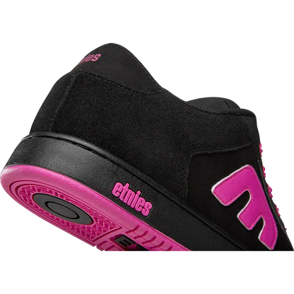 Etnies Black/Pink Chunky Skate Shoes – Kingpin 2K