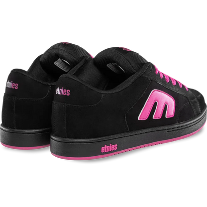 Etnies Black/Pink Chunky Skate Shoes – Kingpin 2K