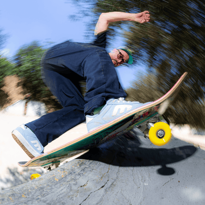 Etnies Light Blue Skate Shoes – Locut Vulc x Fos