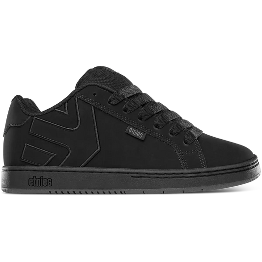 Etnies Black Suede Skate Shoes – Fader  US