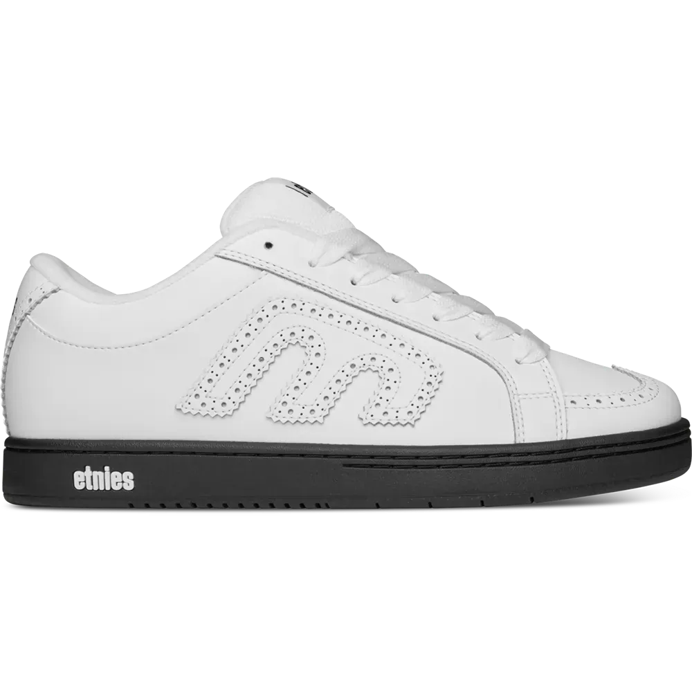 Etnies White Chunky Suede Skate Shoes – Kingpin