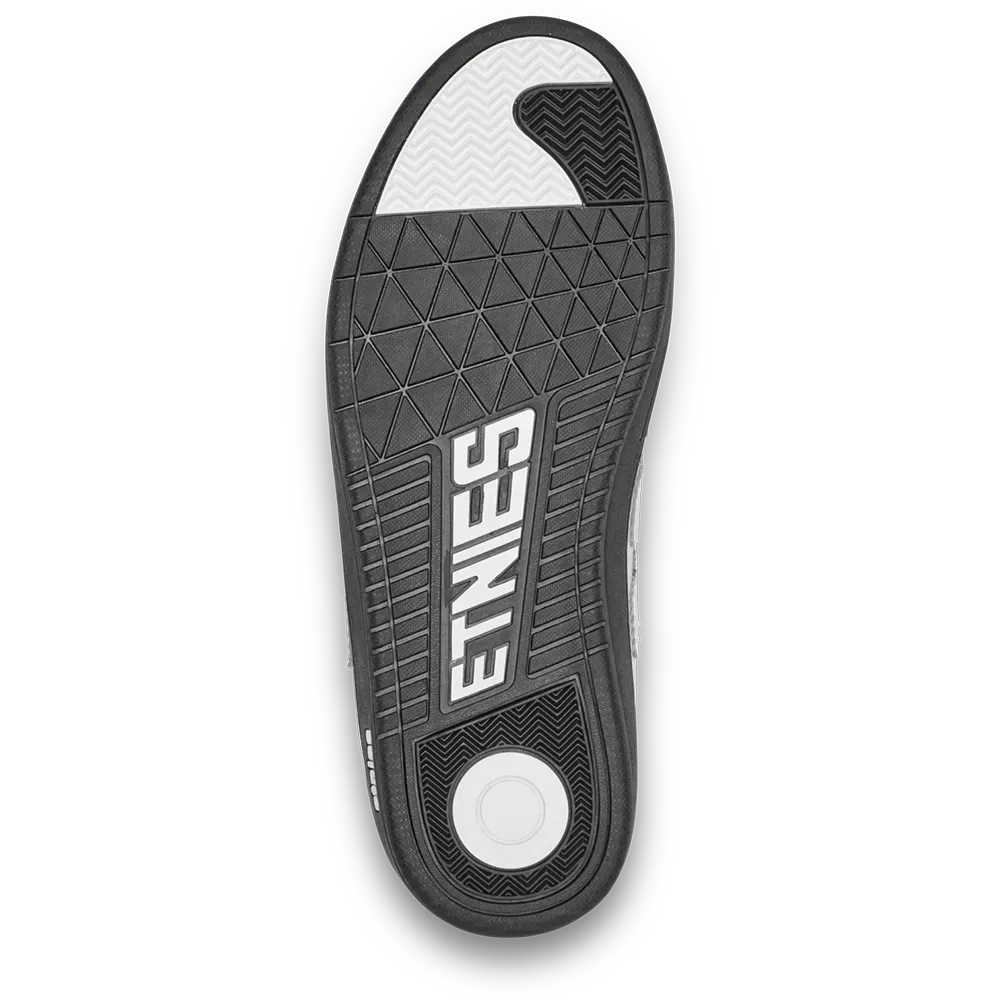 Etnies White Chunky Suede Skate Shoes – Kingpin