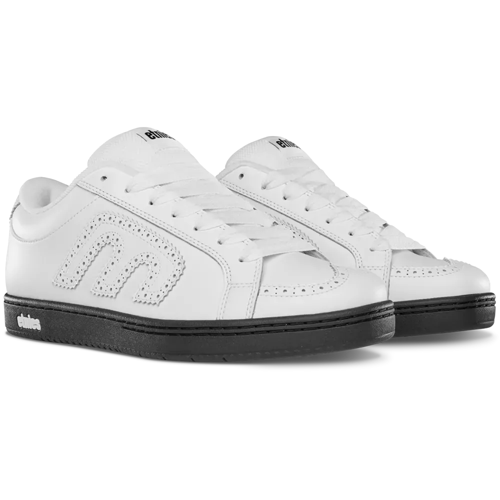 Etnies White Chunky Suede Skate Shoes – Kingpin