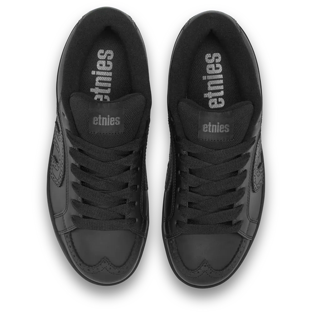 Etnies Black Chunky Suede Skate Shoes – Kingpin