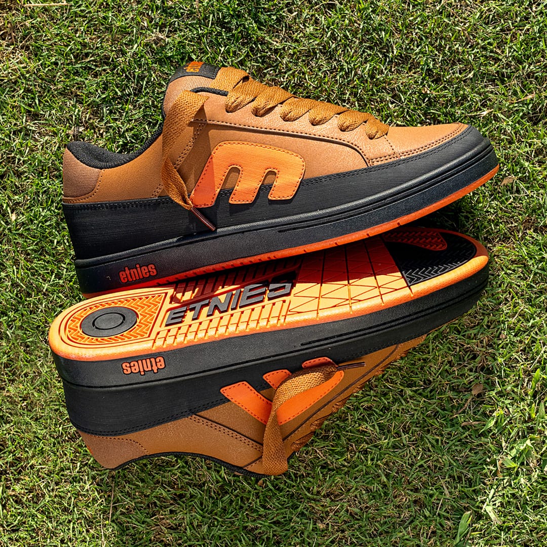 Etnies Brown Chunky Skate Shoes – Kingpin 2K