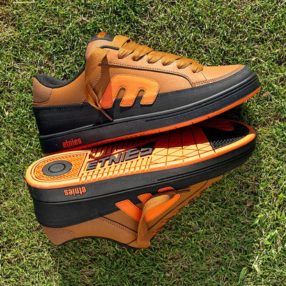 Etnies Brown Chunky Skate Shoes – Kingpin 2K