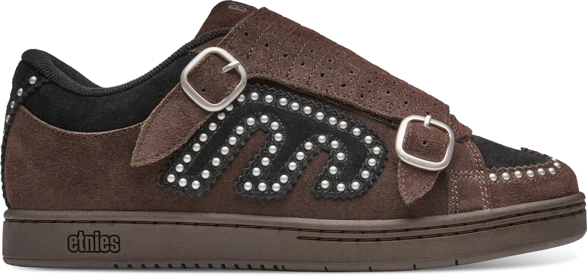 Etnies Kingpin Studs Shoe Brown Black