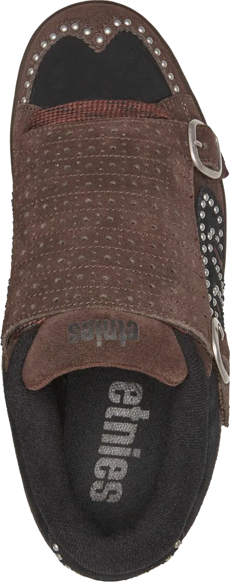 Etnies Kingpin Studs Shoe Brown Black