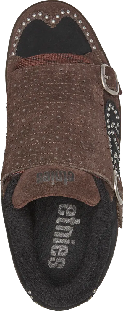 Etnies Kingpin Studs Shoe Brown Black