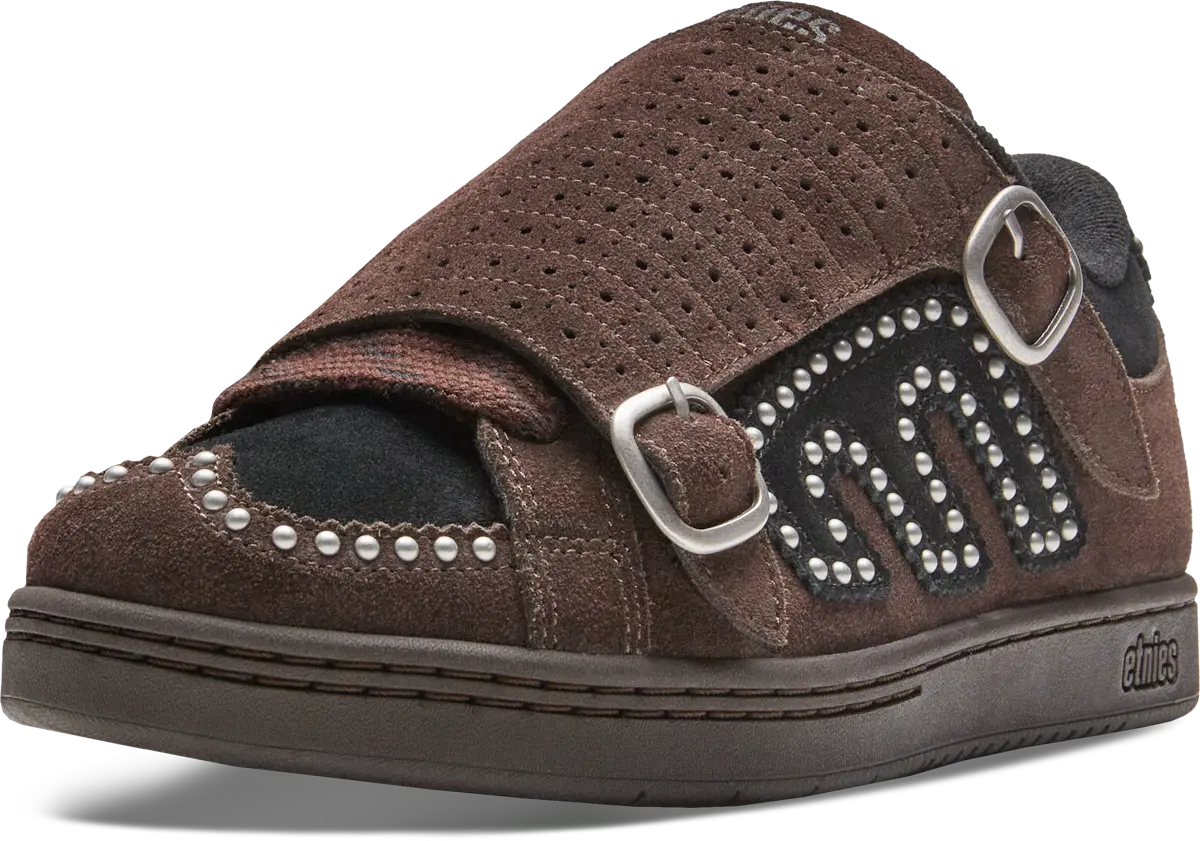 Etnies Kingpin Studs Shoe Brown Black