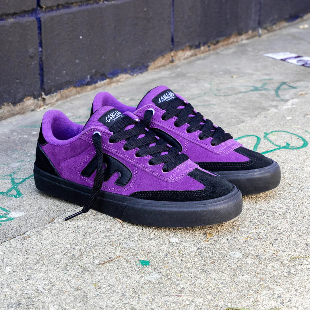 Etnies Purple Skate Shoes – Locut Vulc x Werka