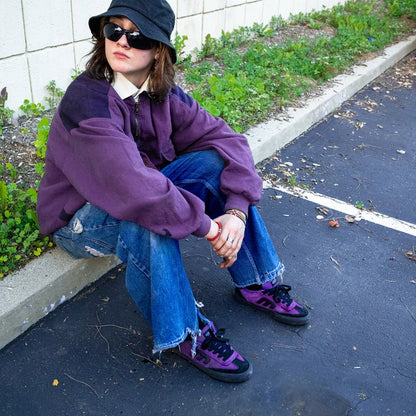Etnies Purple Skate Shoes – Locut Vulc x Werka
