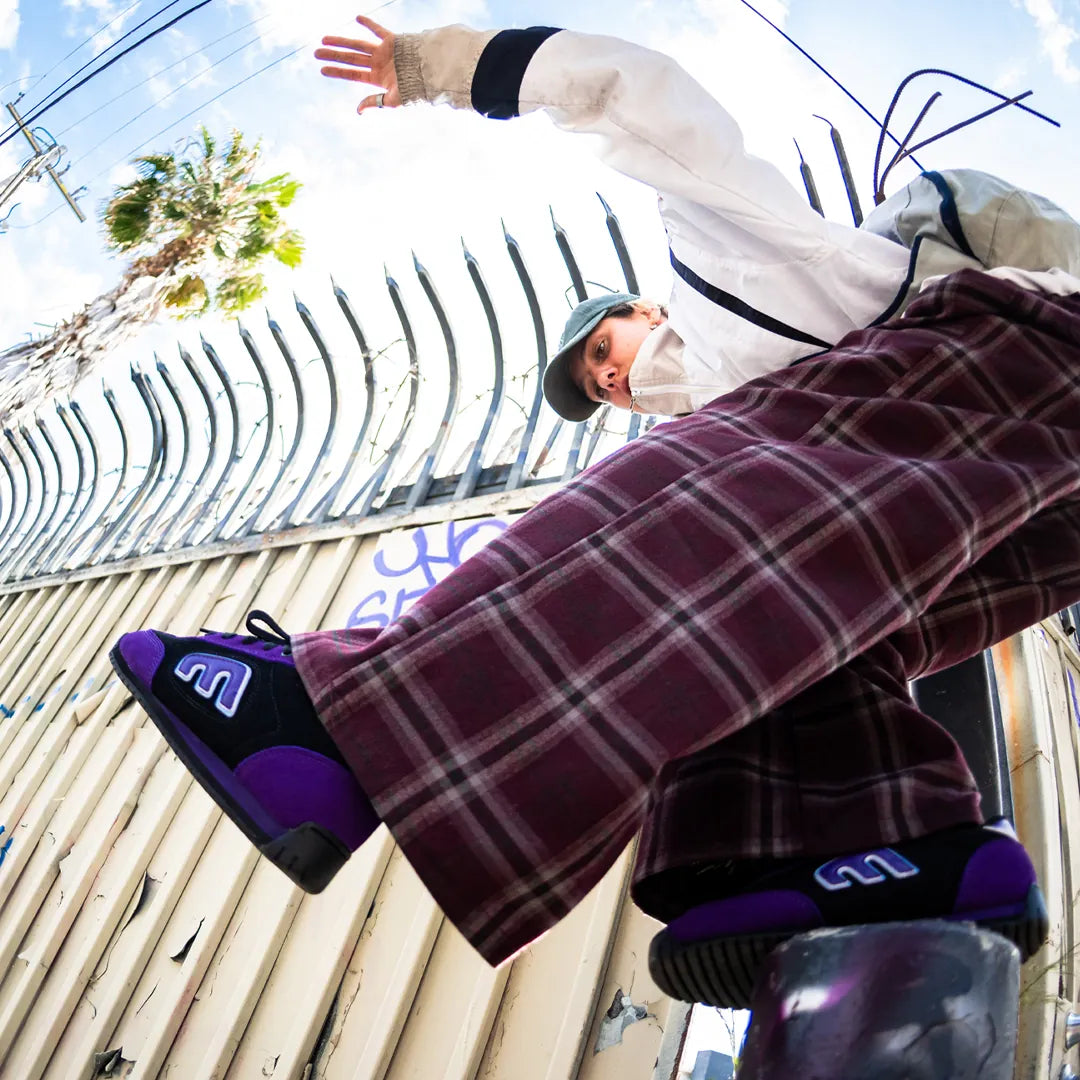 Etnies Purple Skate Shoes – Locut 2K x Werka