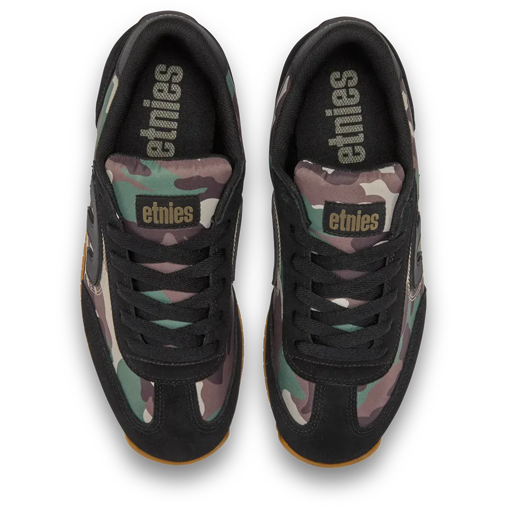 Etnies Black Suede Low-Top Skate Shoes – Locut 2K