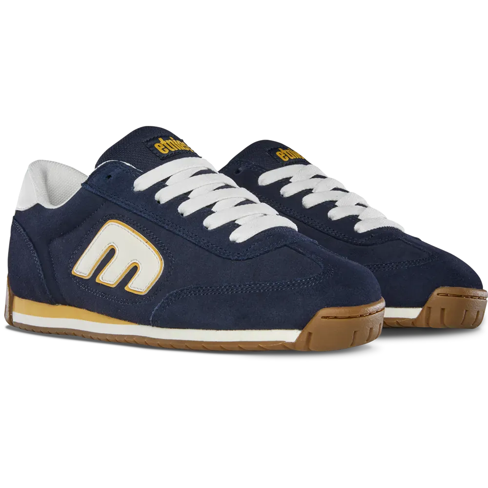 Etnies Navy Suede Low-Top Skate Shoes – Locut 2K