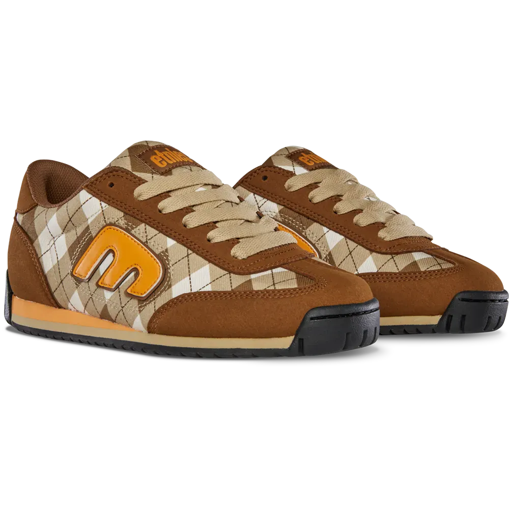 Etnies Brown Suede Low-Top Skate Shoes – Locut 2K