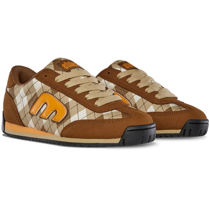 Etnies Brown Suede Low-Top Skate Shoes – Locut 2K
