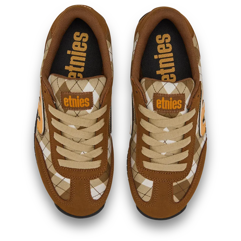 Etnies Brown Suede Low-Top Skate Shoes – Locut 2K