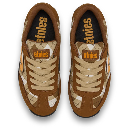 Etnies Brown Suede Low-Top Skate Shoes – Locut 2K