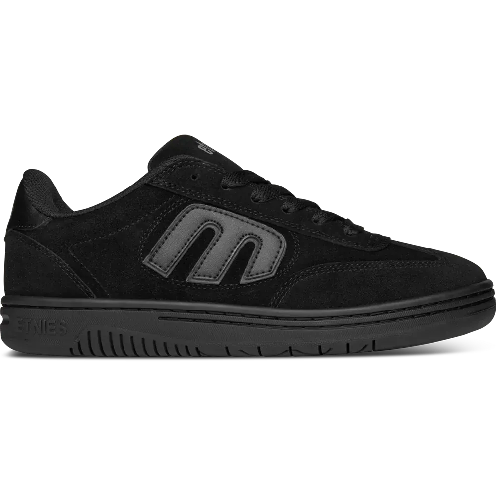 Etnies Black Suede Low-Top Skate Shoes – Locut