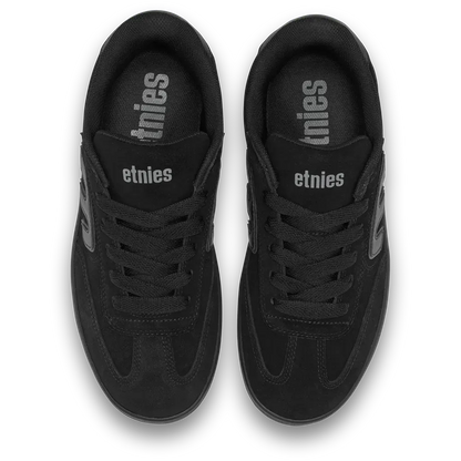 Etnies Black Suede Low-Top Skate Shoes – Locut