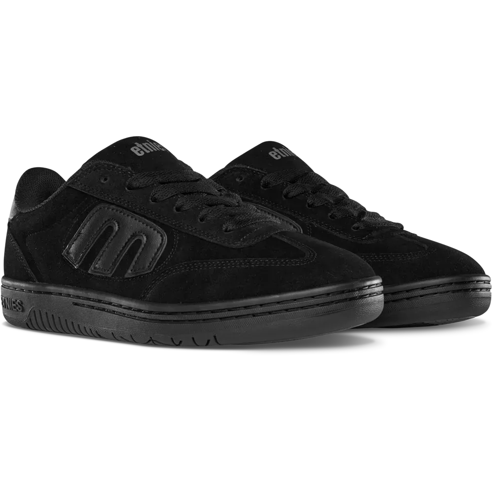 Etnies Black Suede Low-Top Skate Shoes – Locut