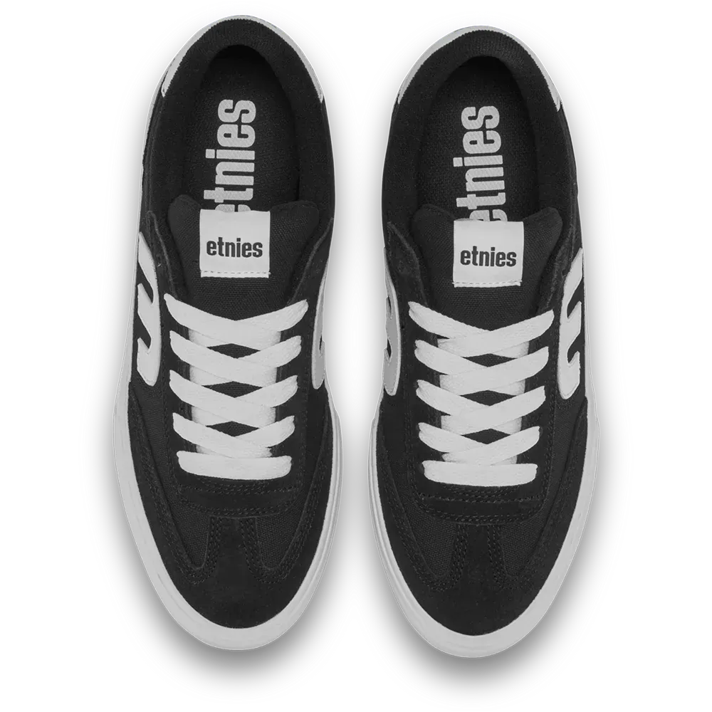 Etnies Black Vulcanized Skate Shoes – Locut Vulc