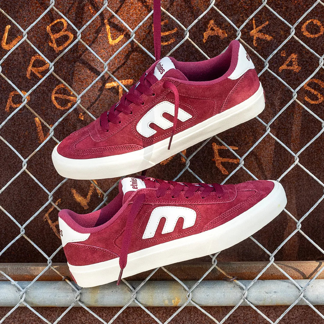 Etnies Red Vulcanized Skate Shoes – Locut Vulc