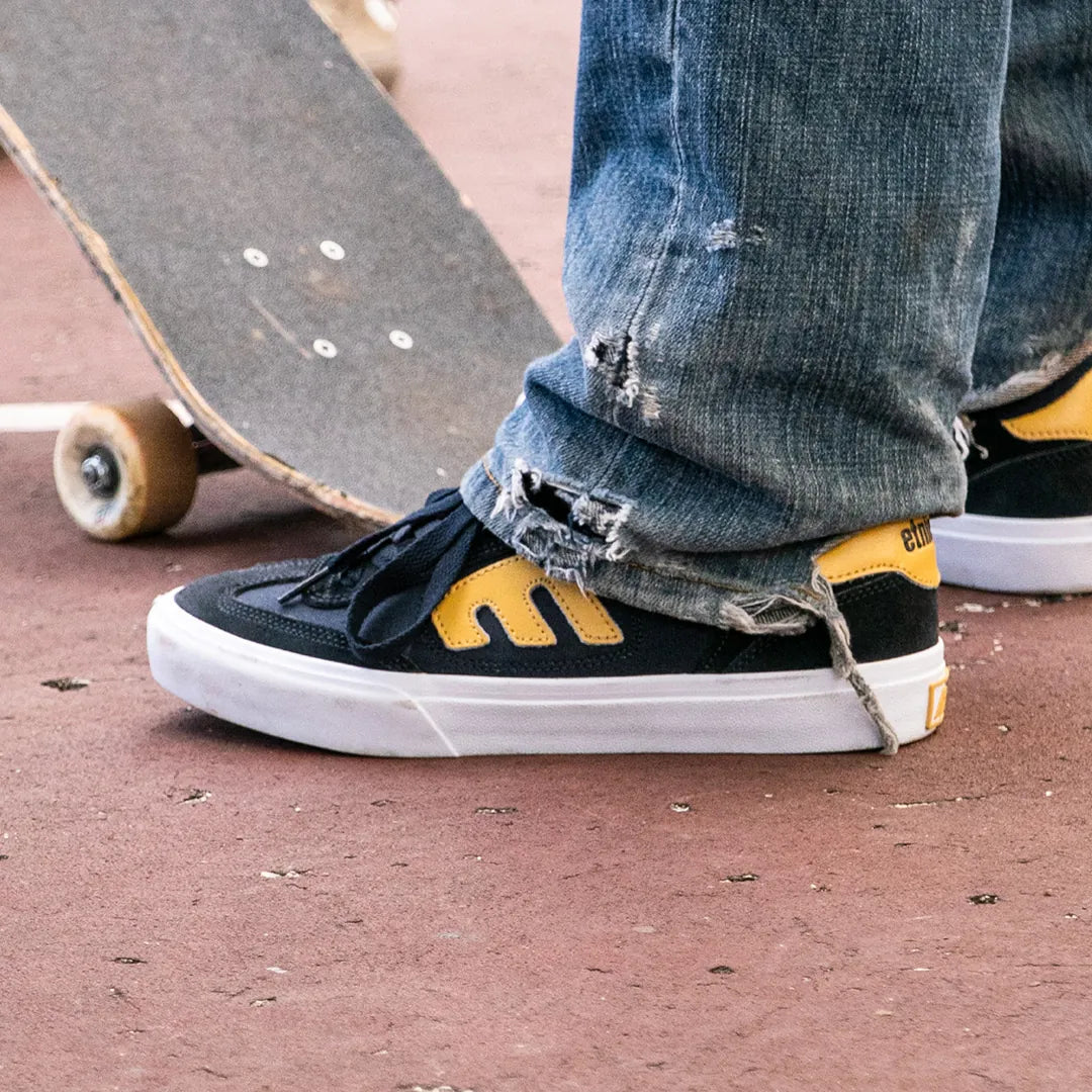 Etnies Navy Vulcanized Skate Shoes – Locut Vulc