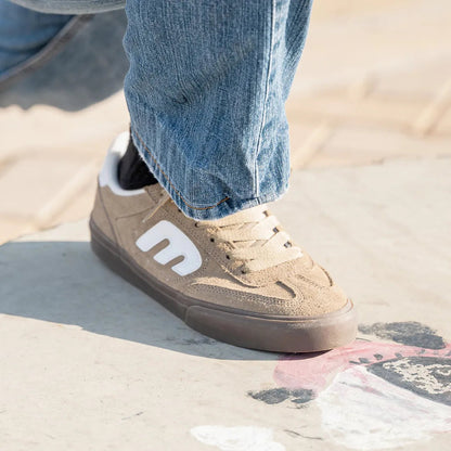 Etnies Warm Grey Skate Shoes – Locut Vulc