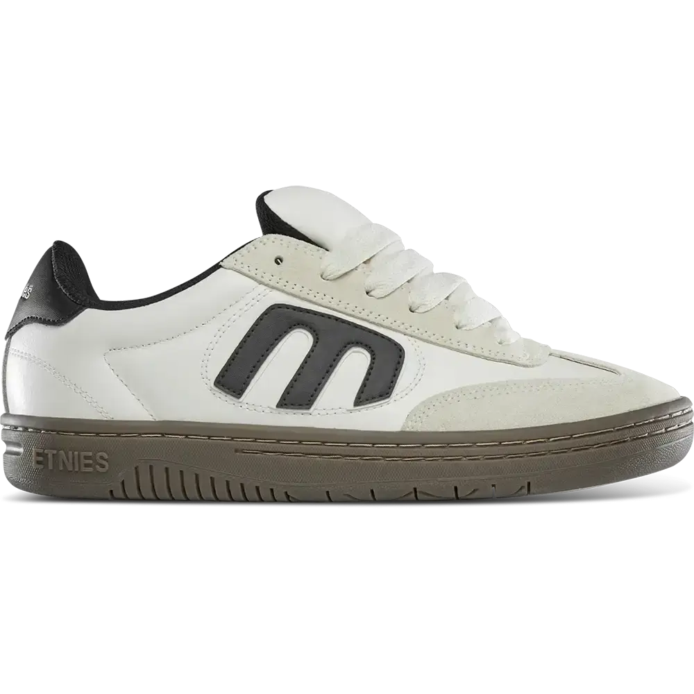 Etnies Locut Low - Top Skate Shoe White Black Gum