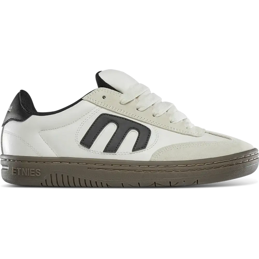 Etnies Locut Low - Top Skate Shoe White Black Gum