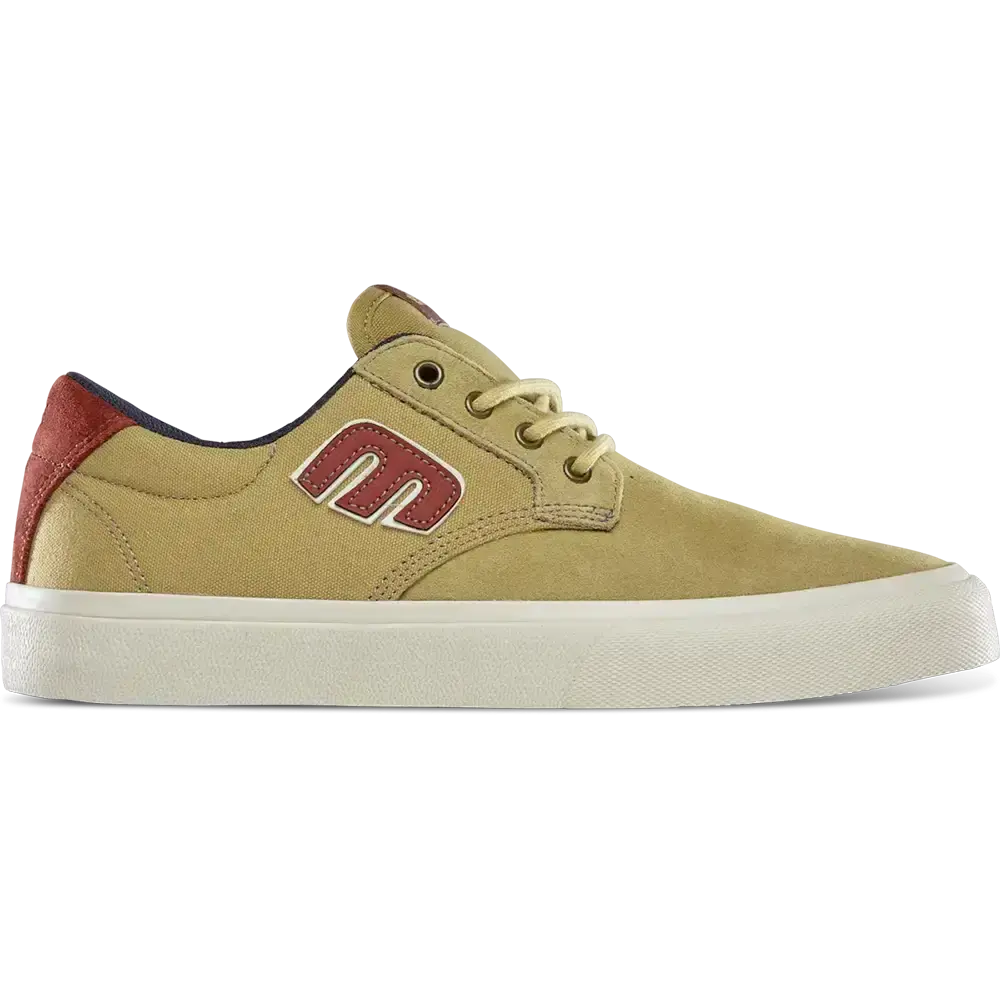 Etnies Barge Plus Vulcanized Tan Brown Skate Shoe