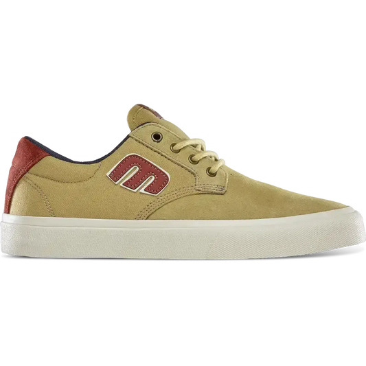 Etnies Barge Plus Vulcanized Tan Brown Skate Shoe