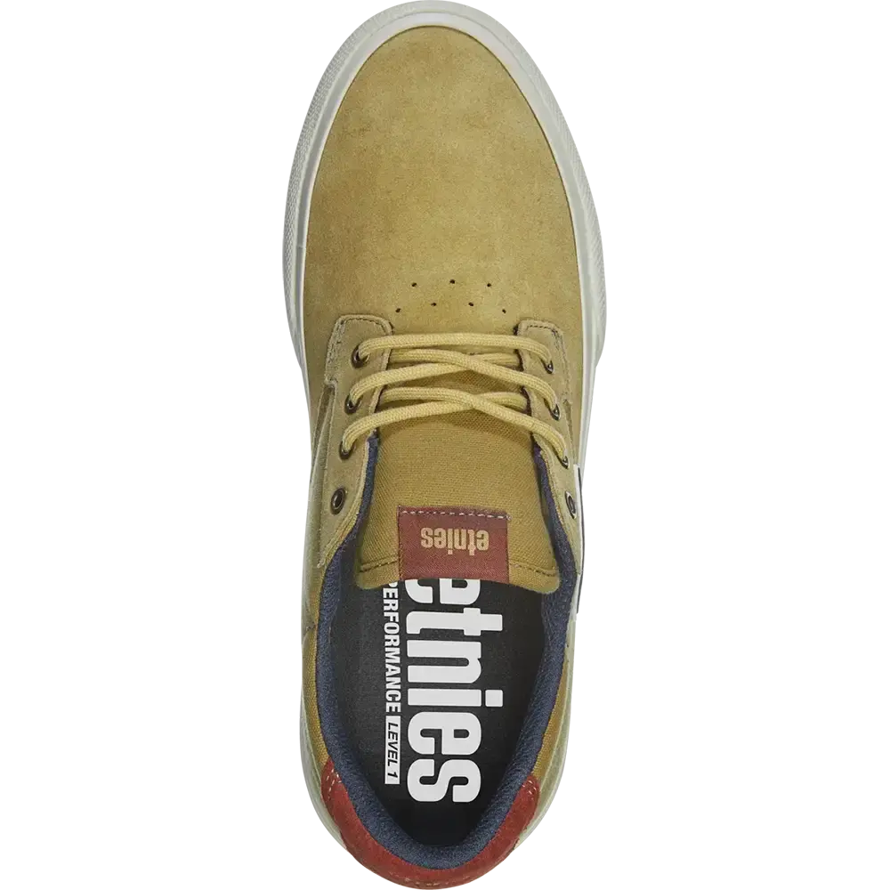 Etnies Barge Plus Vulcanized Tan Brown Skate Shoe