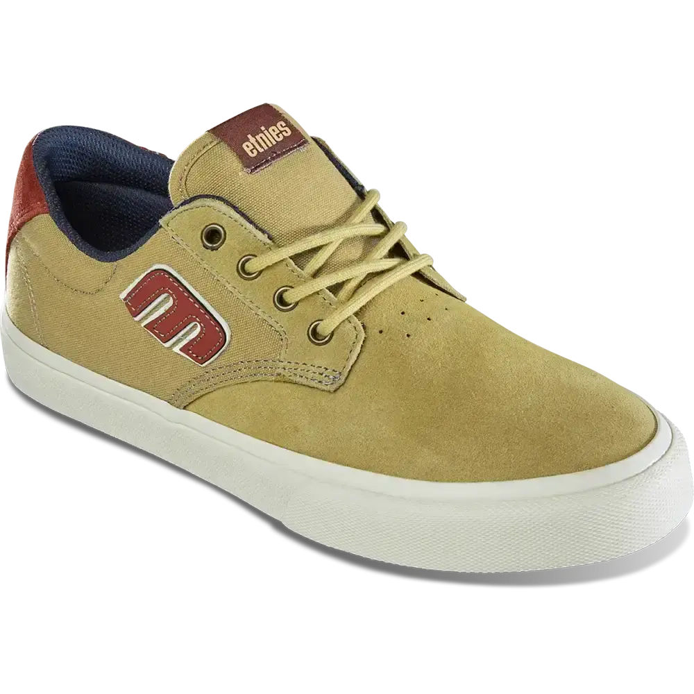 Etnies Barge Plus Vulcanized Tan Brown Skate Shoe