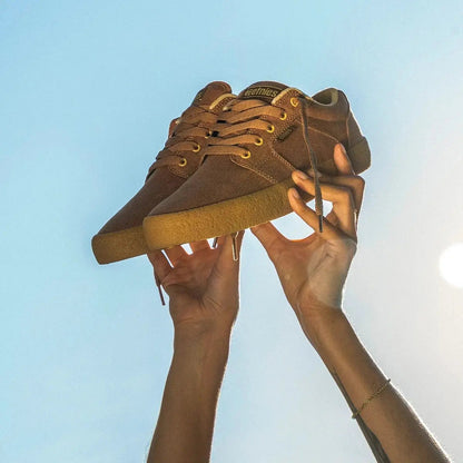 Etnies Barge LS Premium Vulcanized Brown Beige Gum