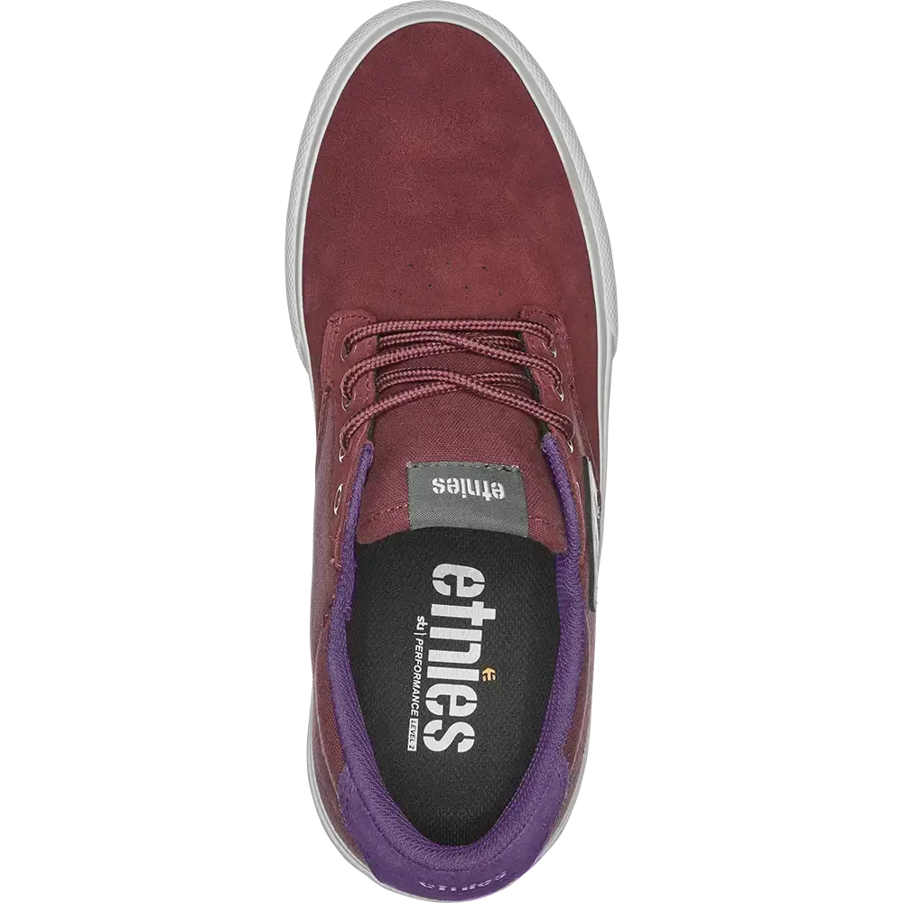 Etnies Barge Plus burgundy - skate shoes
