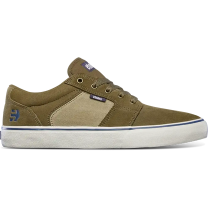 Etnies Barge LS Low-Top Vulcanized Brown Tan Blue