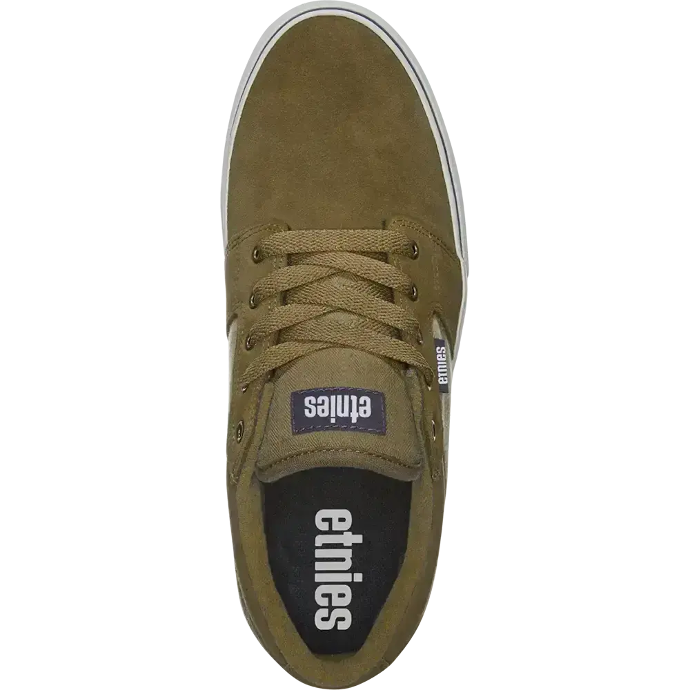 Etnies Barge LS Low-Top Vulcanized Brown Tan Blue