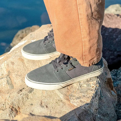 Etnies Barge LS Low-Top Vulcanized Brown Tan Blue