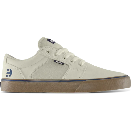 Etnies Barge LS Low - Top Vulcanized White Navy