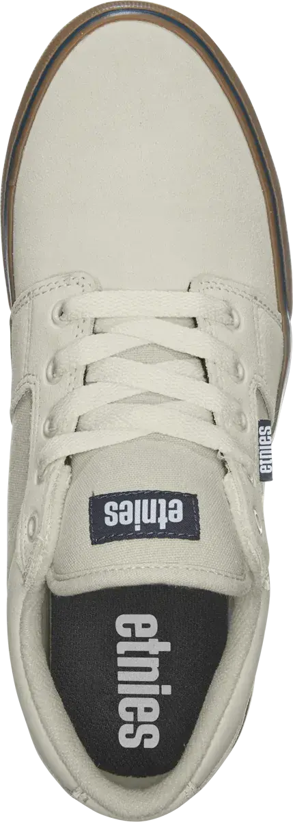 Etnies Barge LS Low - Top Vulcanized White Navy