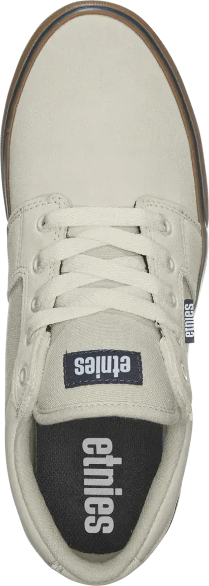 Etnies Barge LS Low - Top Vulcanized White Navy